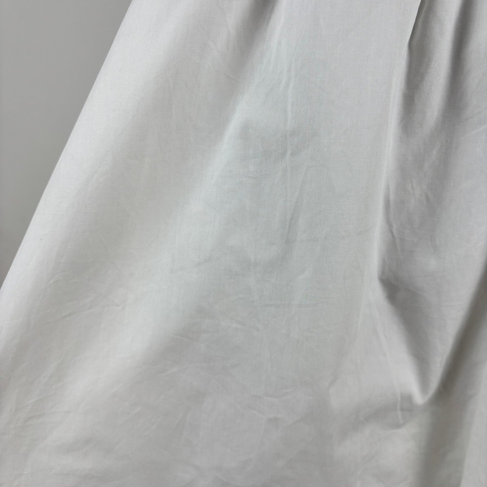 Petal & Pup Alice Bow Back White Midi Dress Tie Back Cotton Size M NWOT - Picture 4 of 8